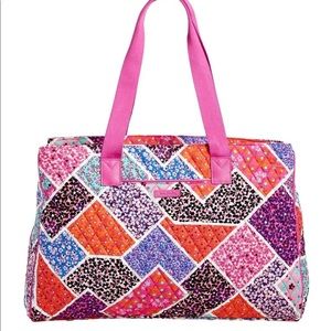 Vera Bradley Triple Compartment Travel Bag NWT